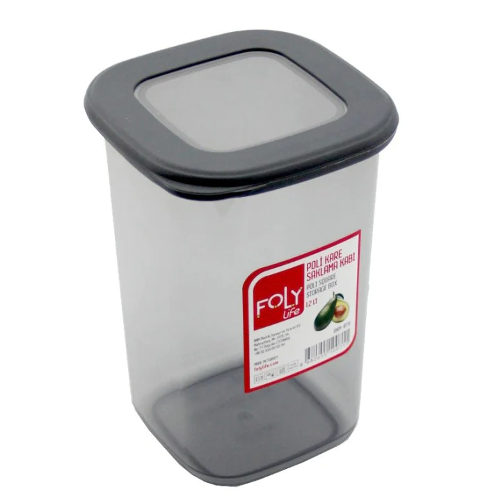 1.2 L Poli Square Storage Box Rim Cover
