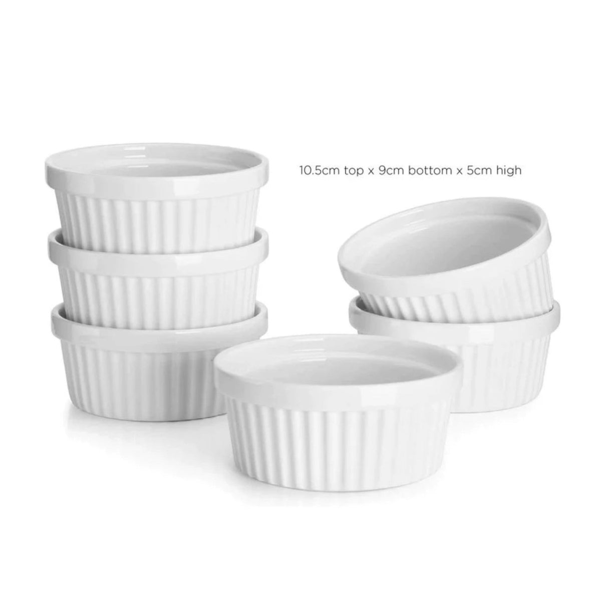 Oven Safe Porcelain Ramkin 10 cm X2