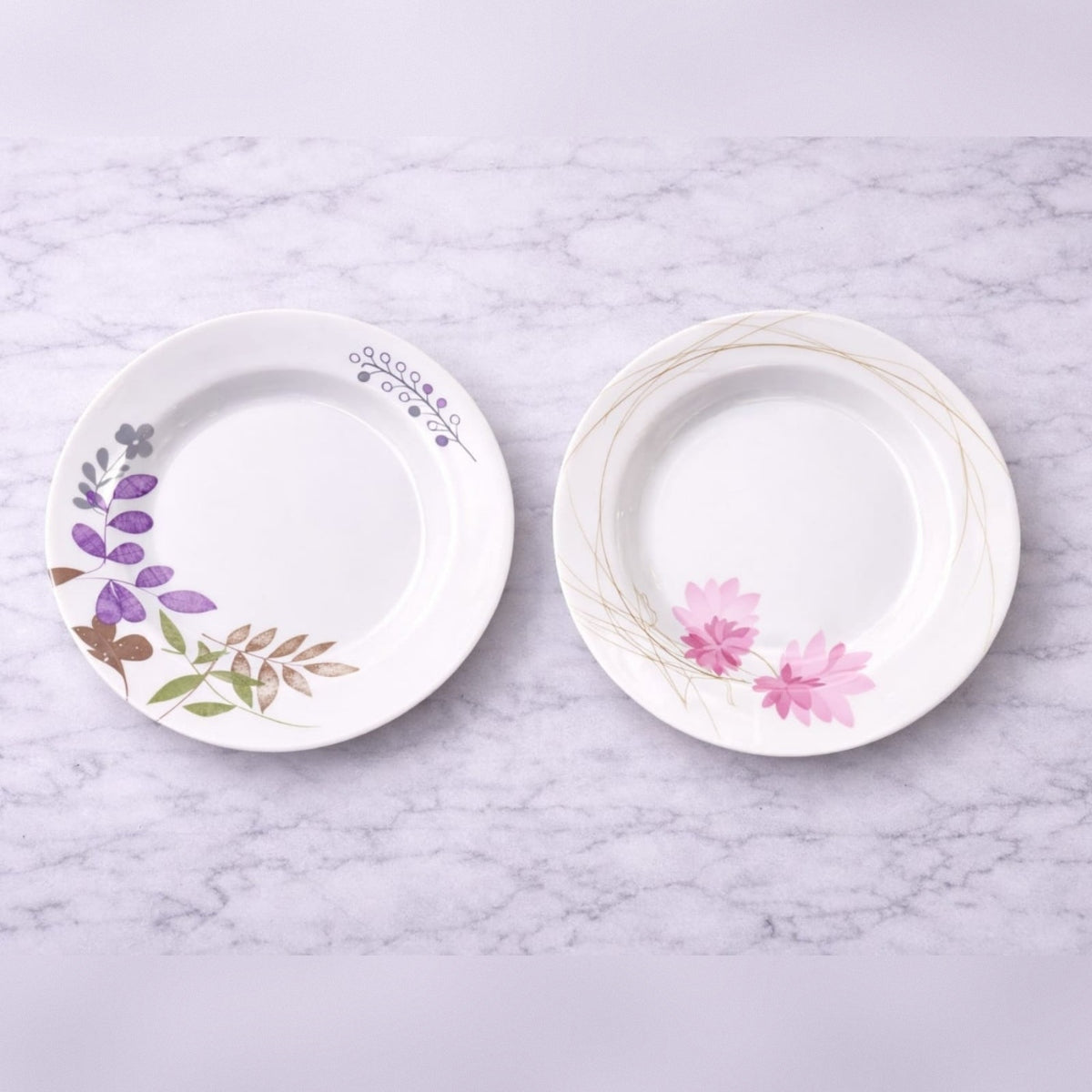 Deep Melamine Plates 8" X6