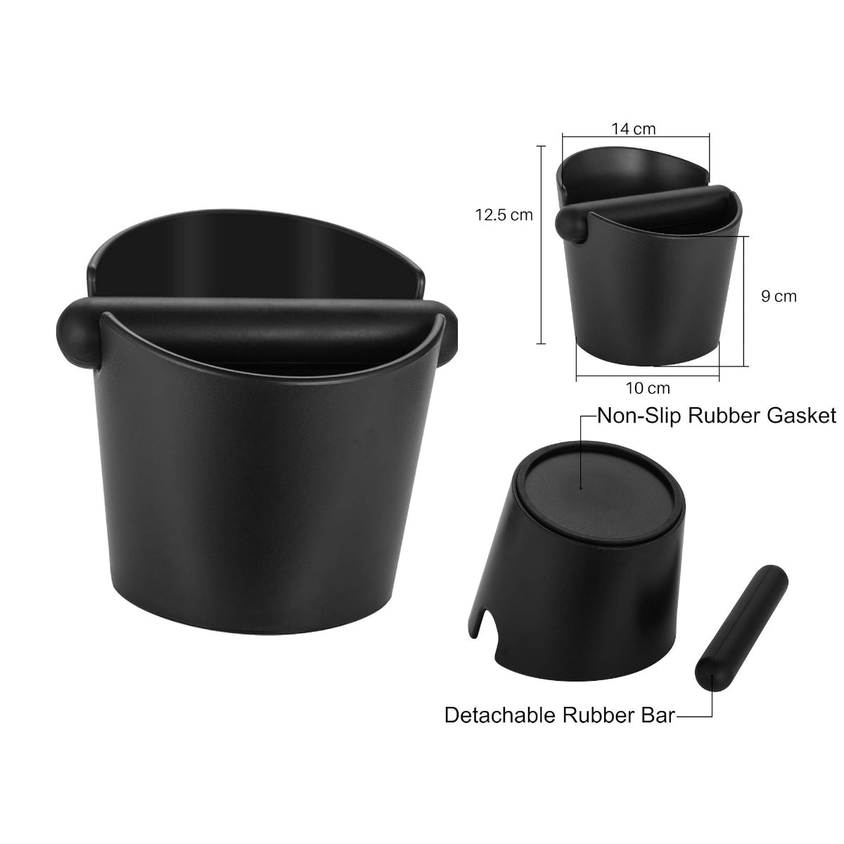 High Quality Barista Knock Bin 12 cm