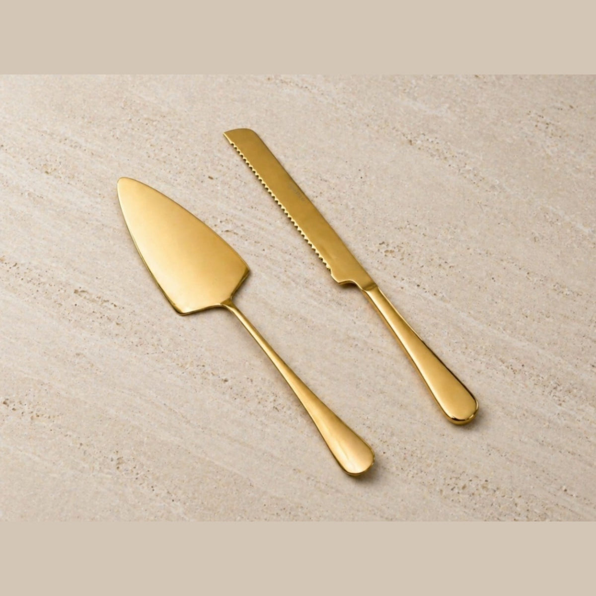 Dosthoff Golden SS Cake Serving Set