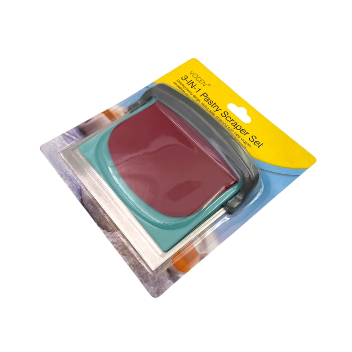 3-IN-1 Pastry Scraper Set