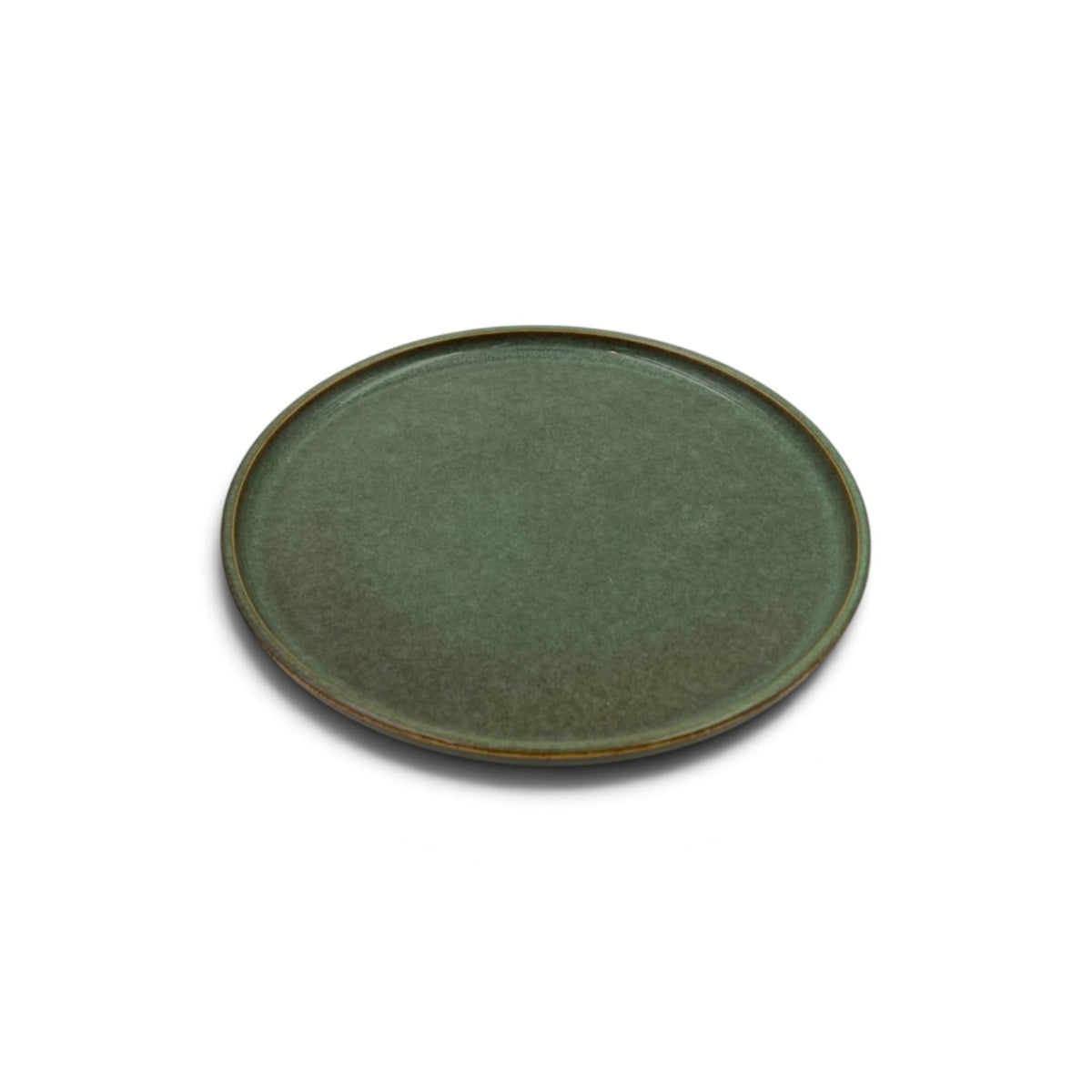 Dosthoff Glazed Green Side Plate 21.5 cm