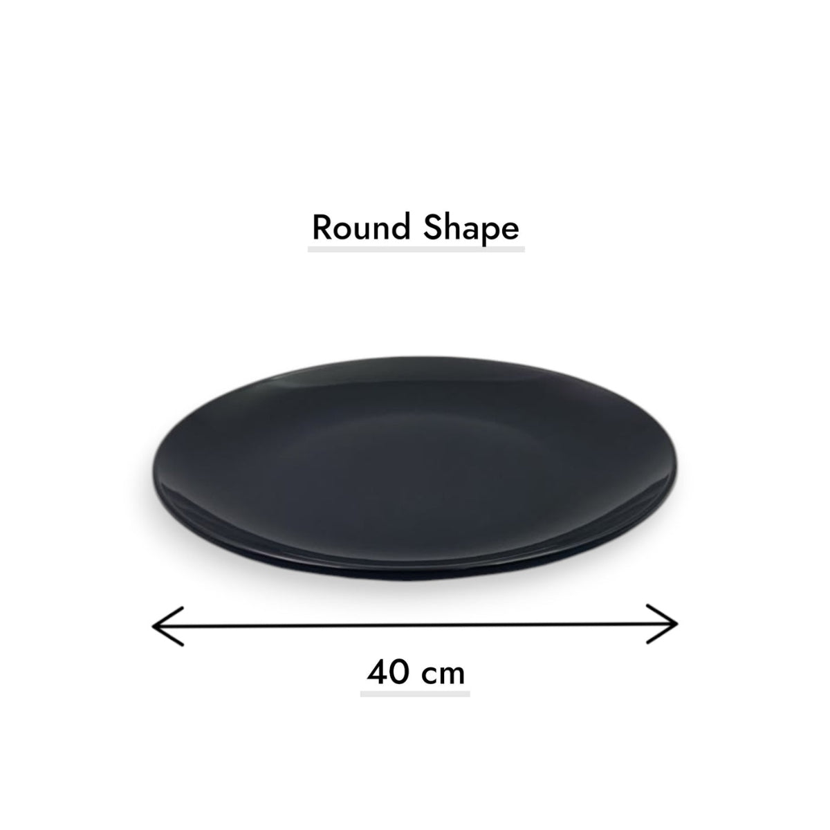 Melamine Round Dish 40 cm