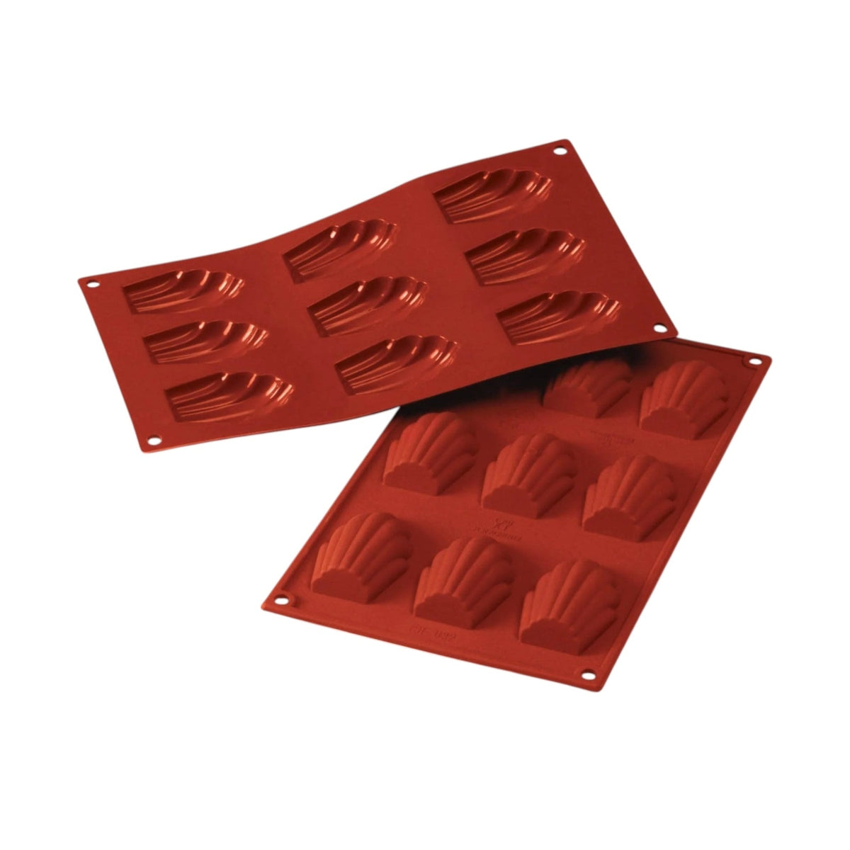 Silicone Madeleine Cake Mold 9 Cavities