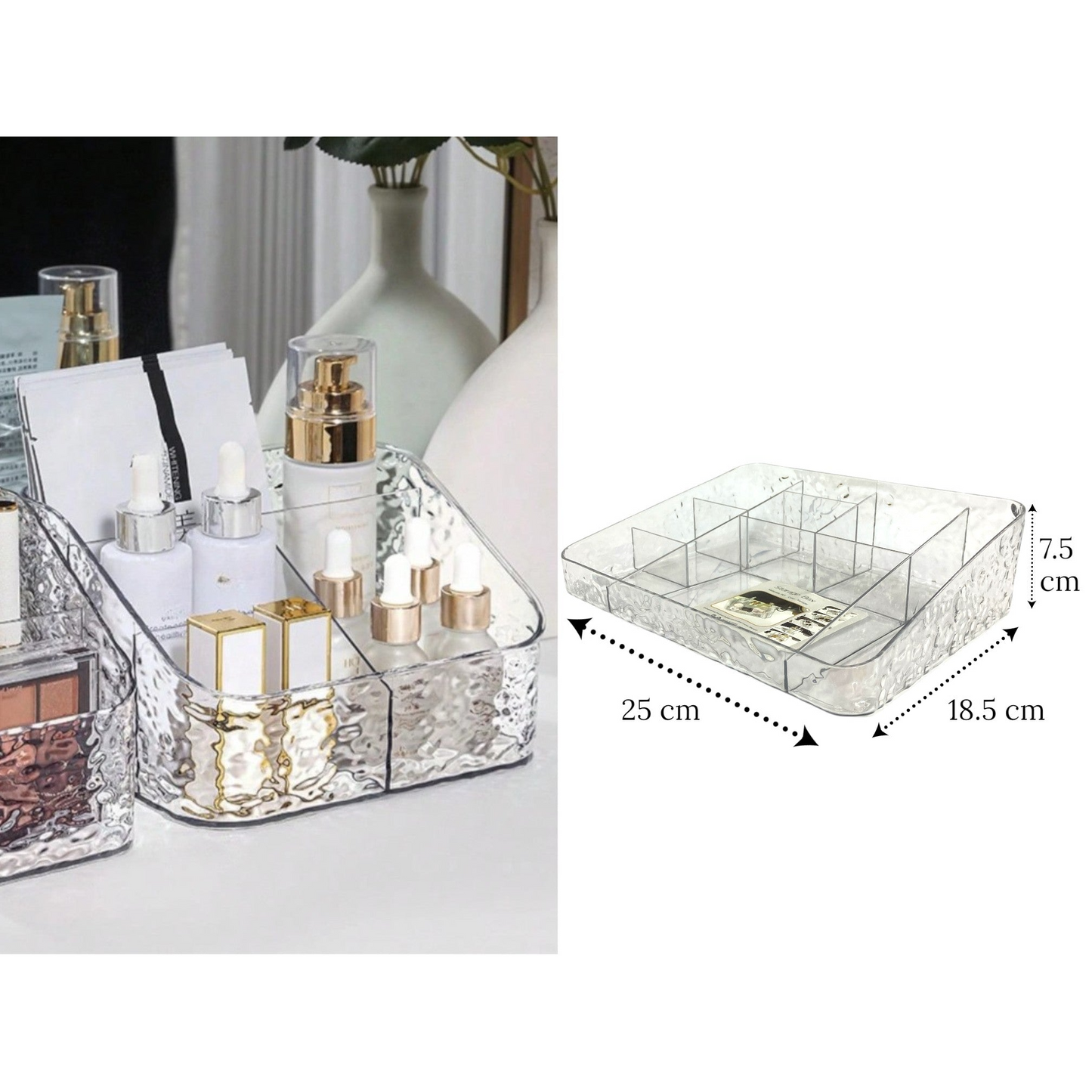 Unbreakable Transparent Storage Organizer 308