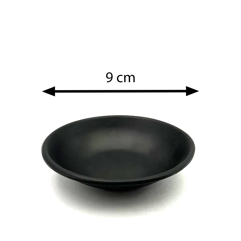 Small Sauce Bowl 9 cm Mat Black Melamine