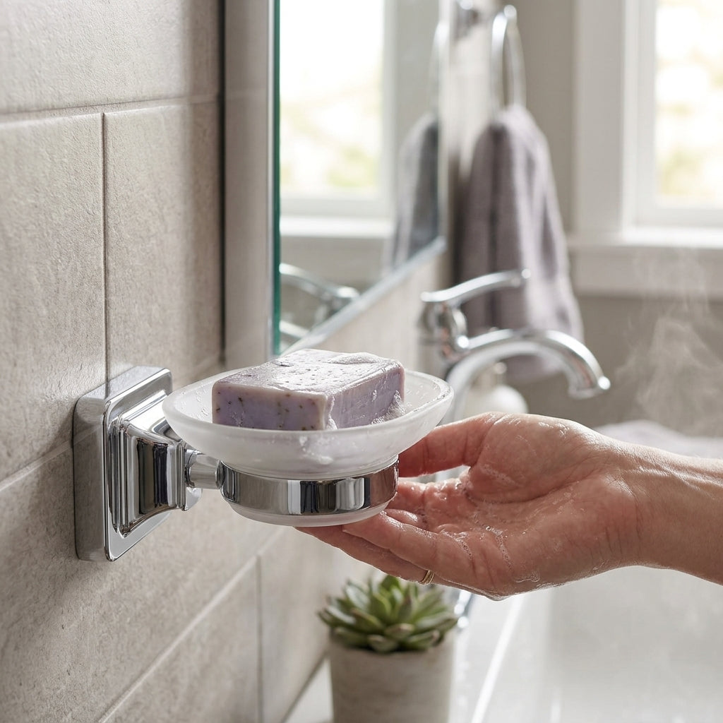 Wall Mounted Bathroom Soap Dish Holder