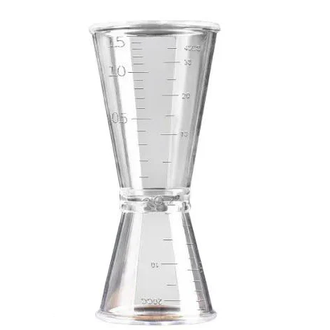 Polycarbonate Double Jigger Measuring Cup 40-20 CC