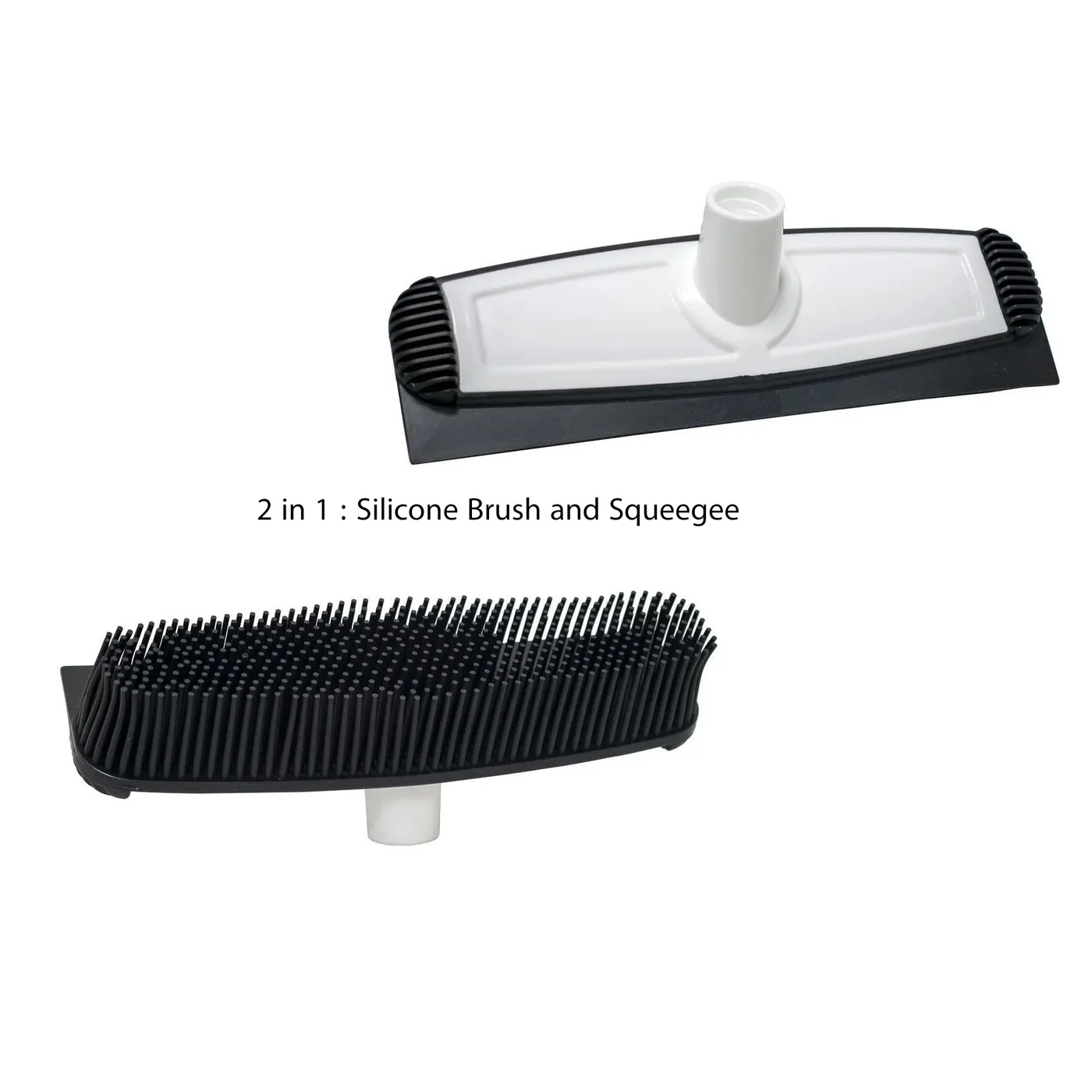 2 in 1 Deluxe Silicone Brush and Squeegee - Lunaz Shop