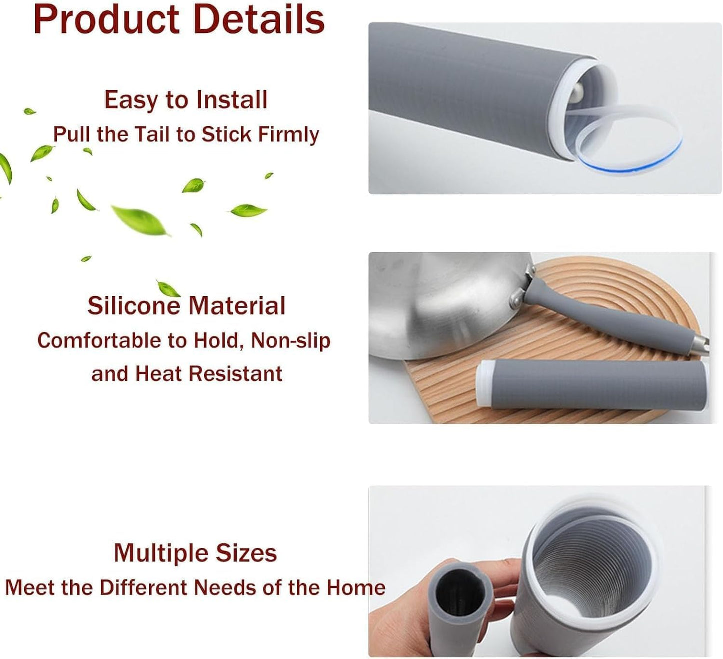Silicone Handle Grip ( Pan Handle )