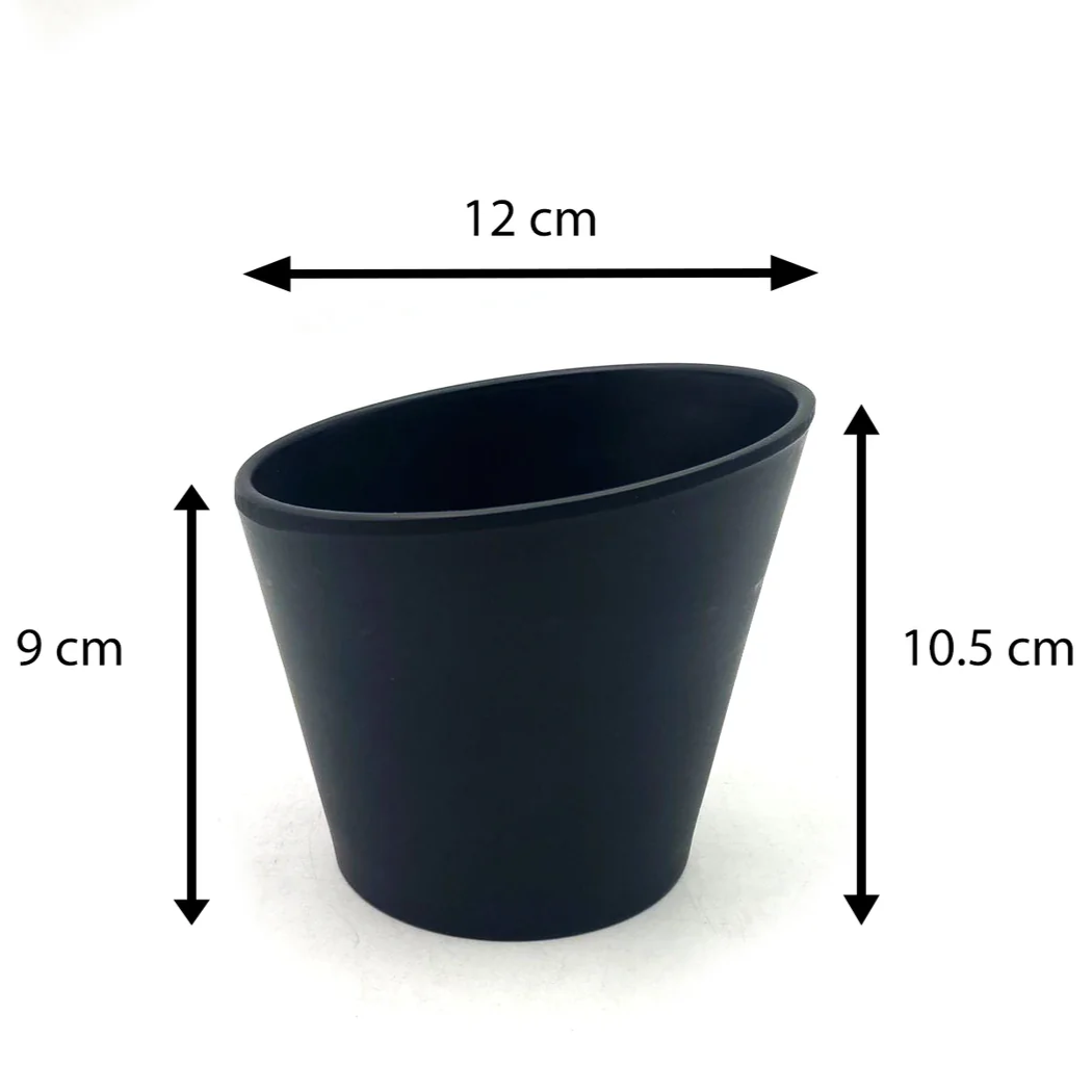 Small Presentation Bowl 12 x 10.5 cm Matt Black