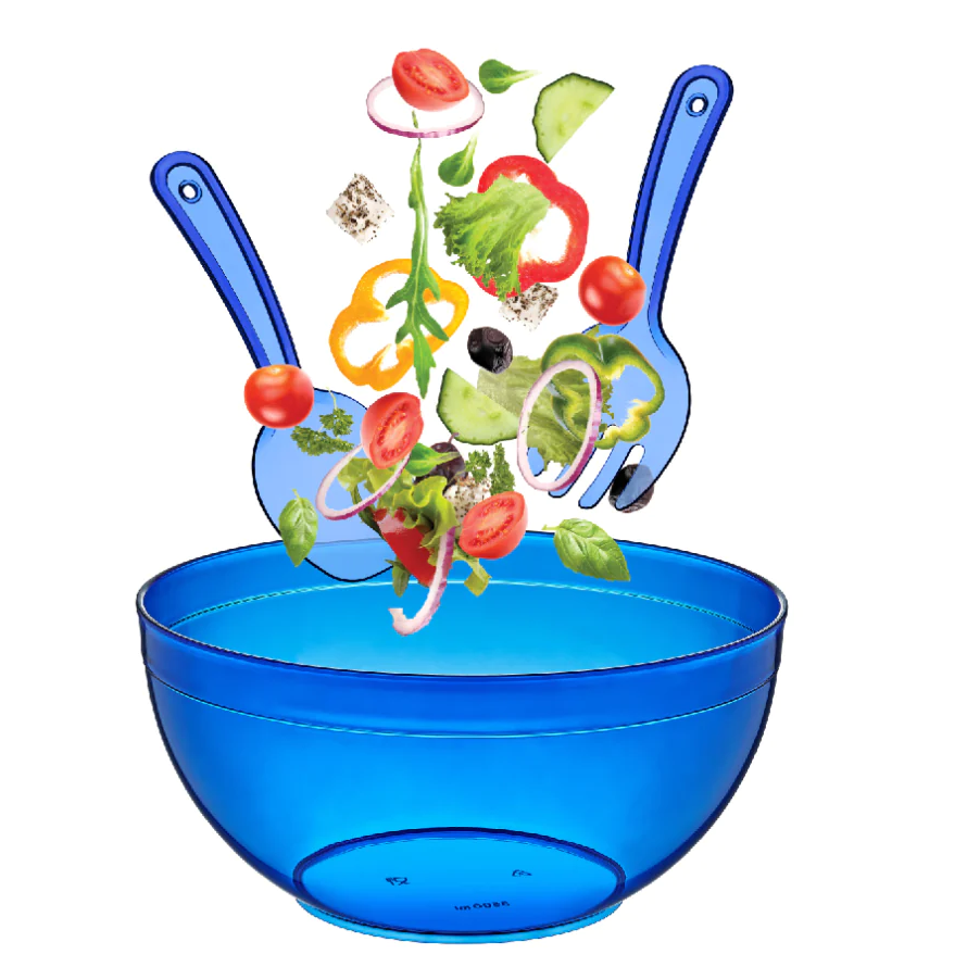 5.5 lt Chef Salad Server Bowl - Lunaz Shop
