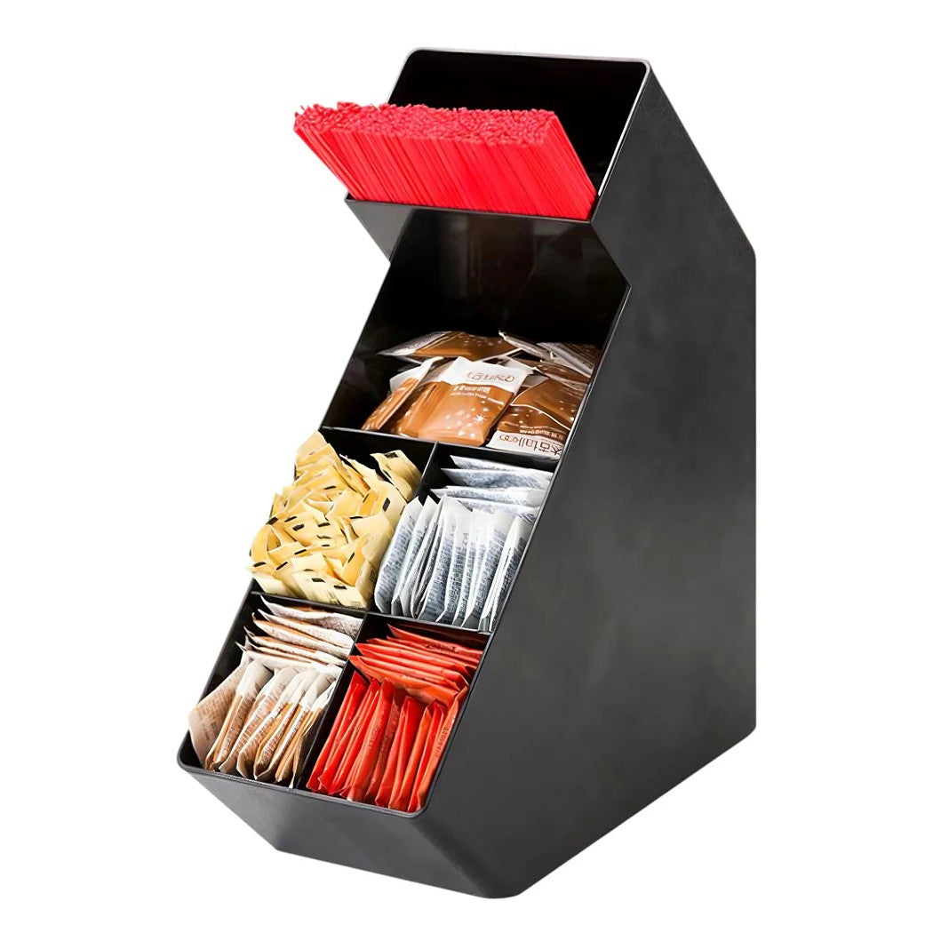 Multi Compartments Coffee Bar Organizer