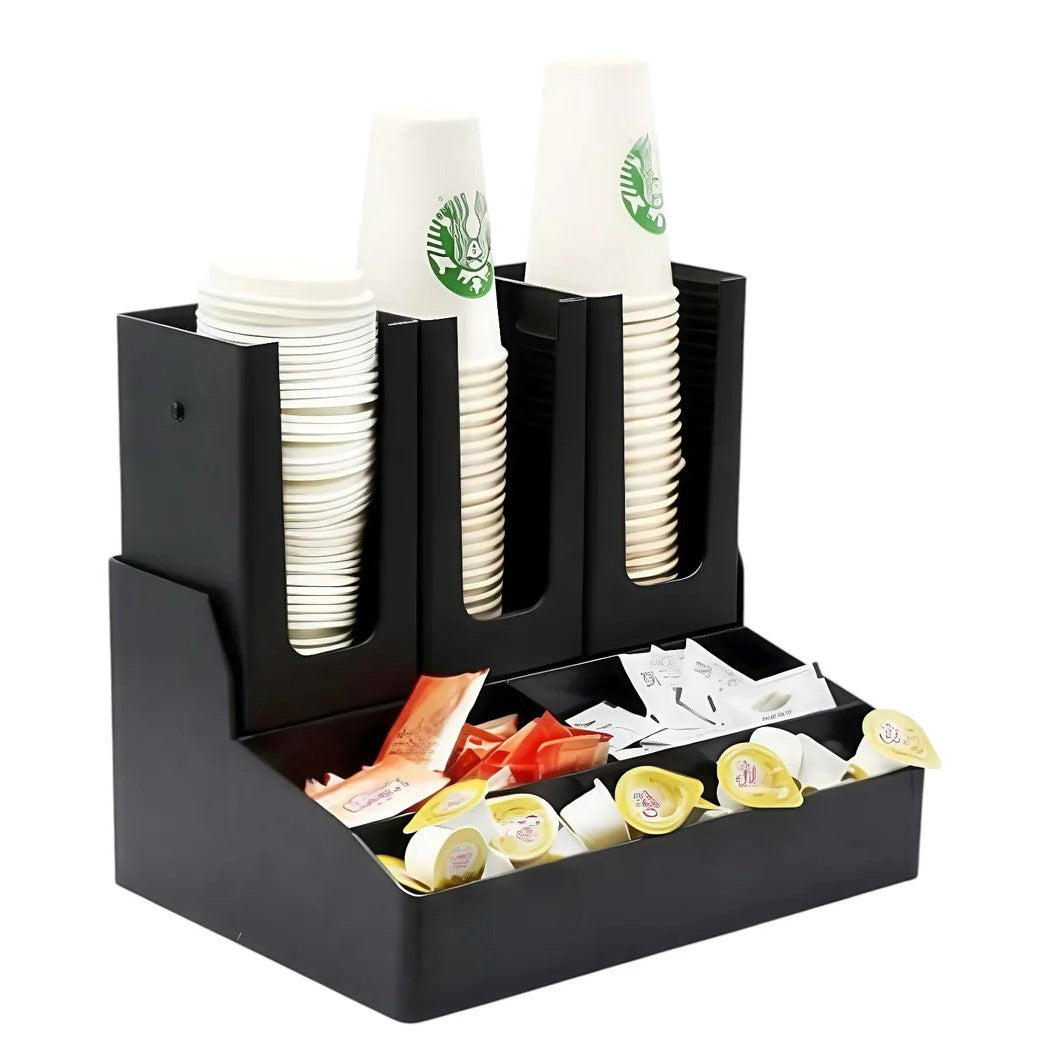 Multi Compartments Cup and Lid Holder