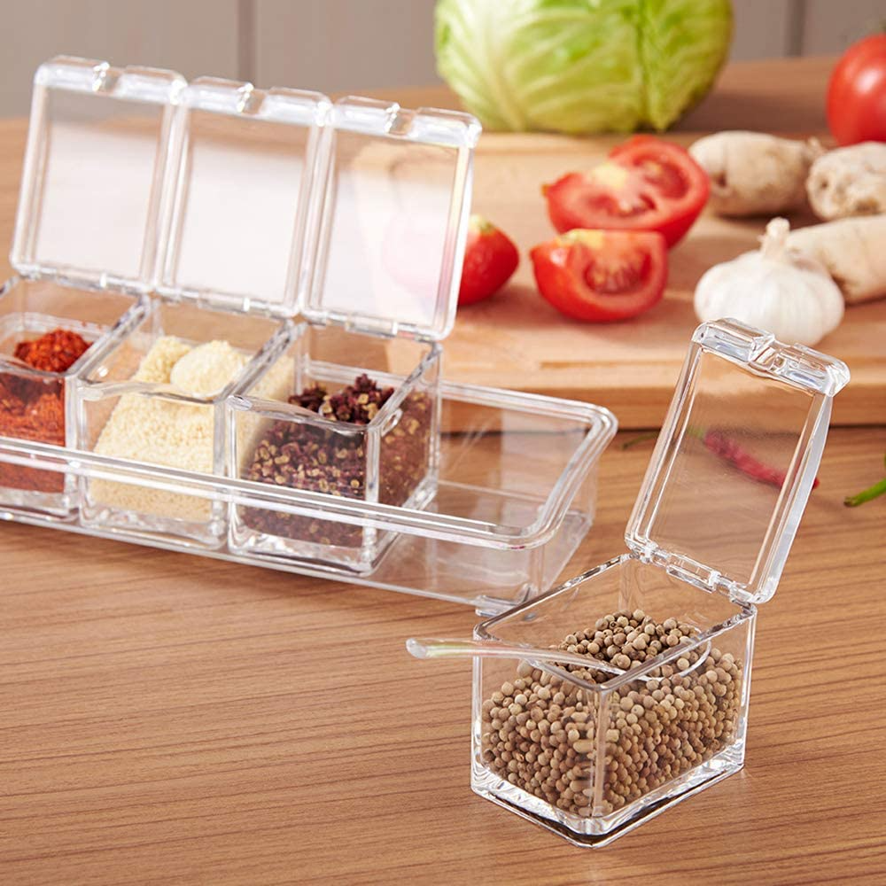 Acrylic Seasoning Box - Lunaz Shop
