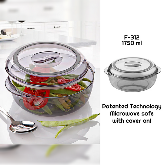 Acrylic Storage Container with Round Seal - Lunaz Shop