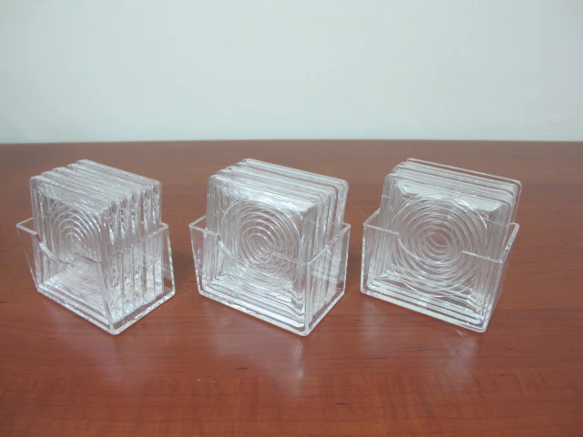 Acrylic coasters set of 5