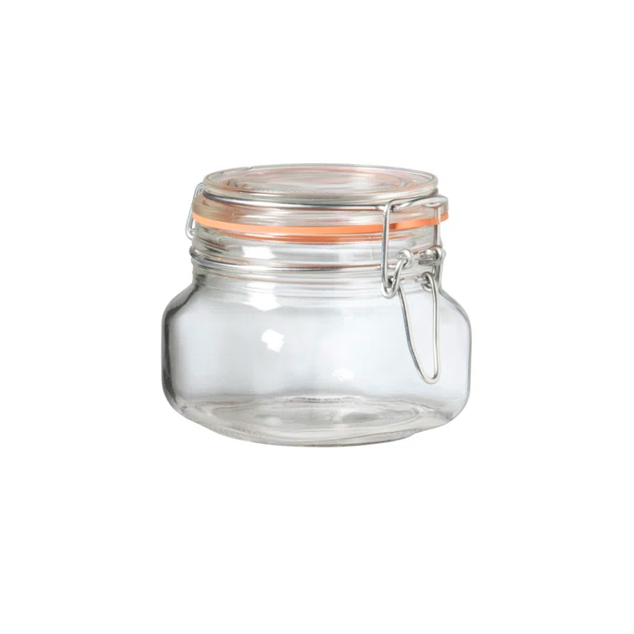 Airtight Glass Canister - 0.5 lt - Lunaz Shop