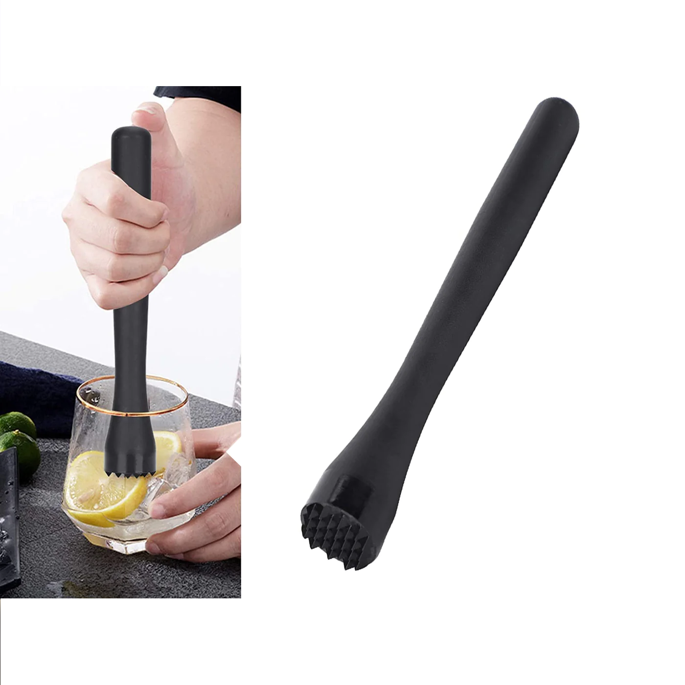 Black muddler 29.5 cm - Lunaz Shop