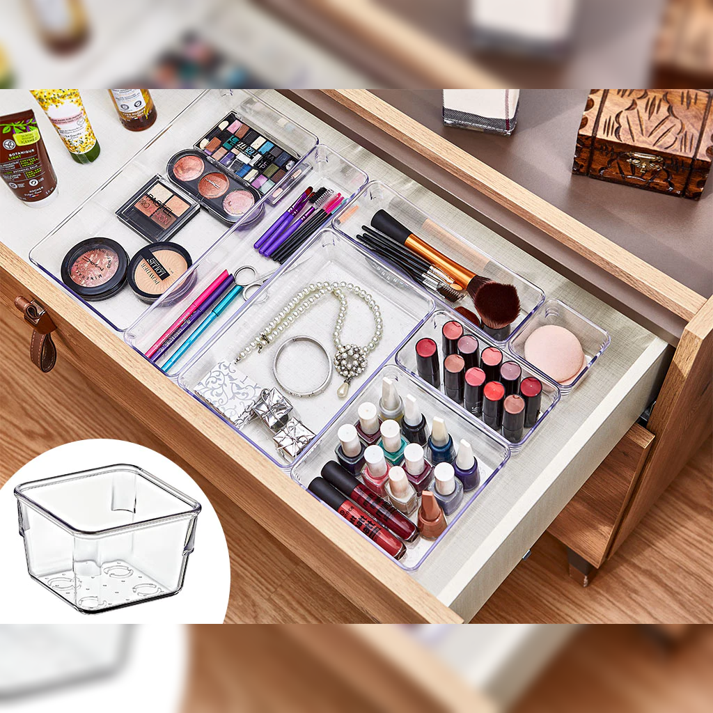 ClearModular Drawer Organizer 7.7x7.7x5.6 cm - Lunaz Shop