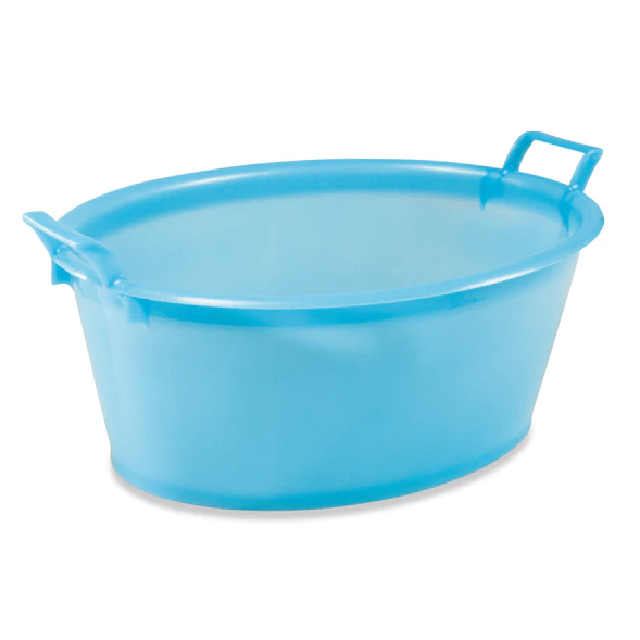 Deep oval plastic bowl - Lunaz Shop