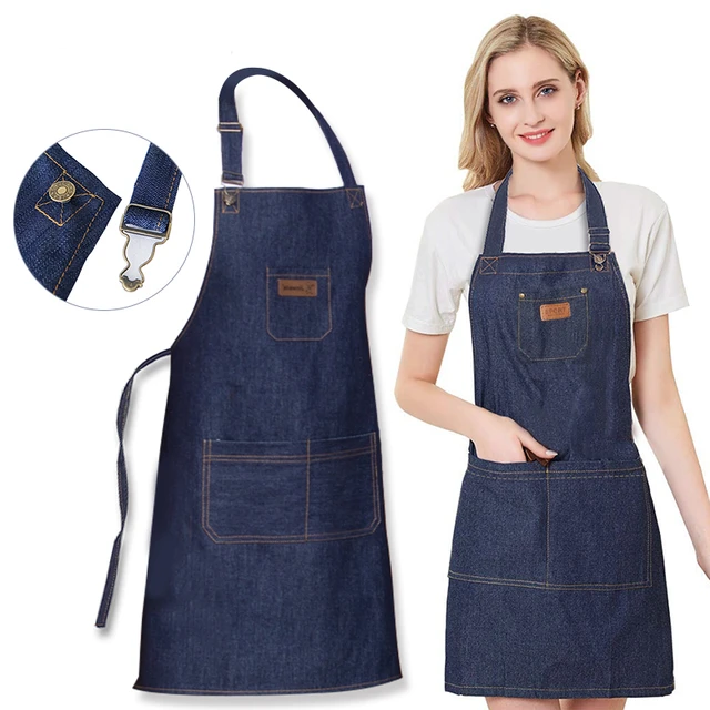 Denim Apron - Lunaz Shop