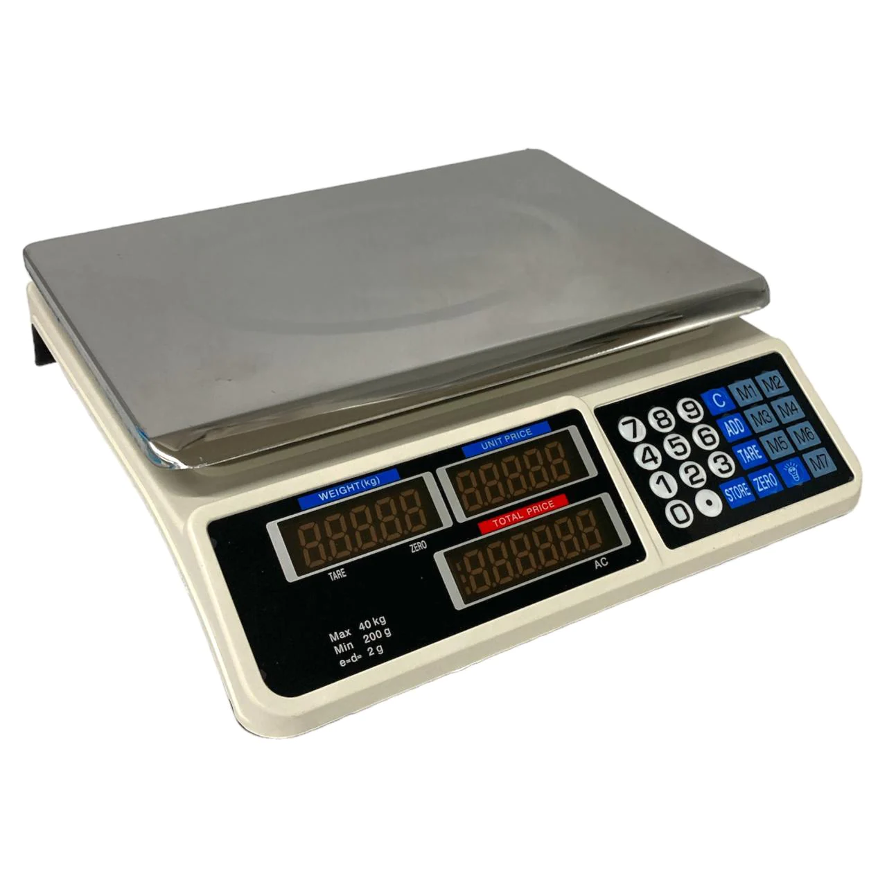Digital Price Computing Scale 40 KG - Lunaz Shop