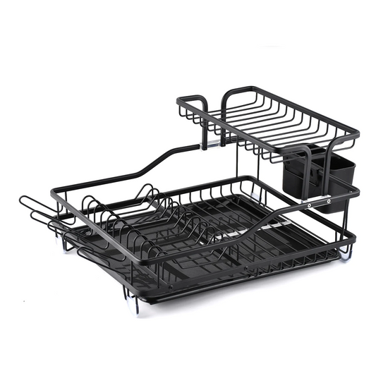 Dosthoff Black Aluminum Dish Rack - Lunaz Shop