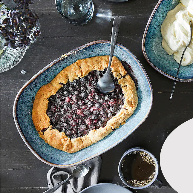 Dosthoff Blue Deep Oval Bowl 30.5 cm - Oven Safe! - Lunaz Shop
