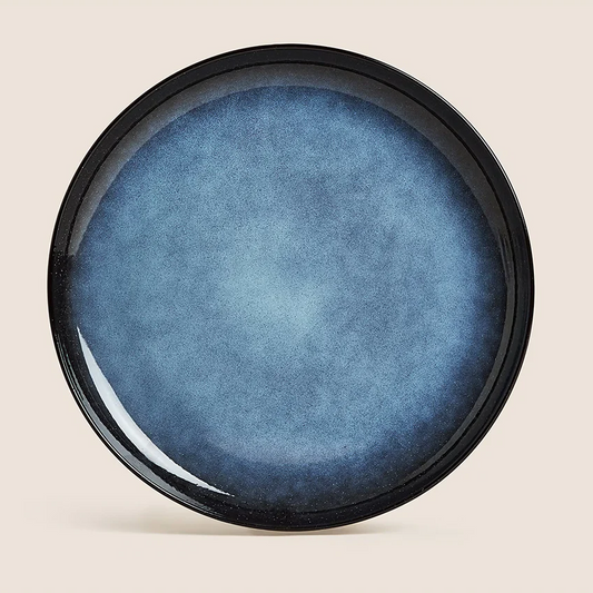 Dosthoff Blue Glazed Dinner Plate 27 cm - Lunaz Shop