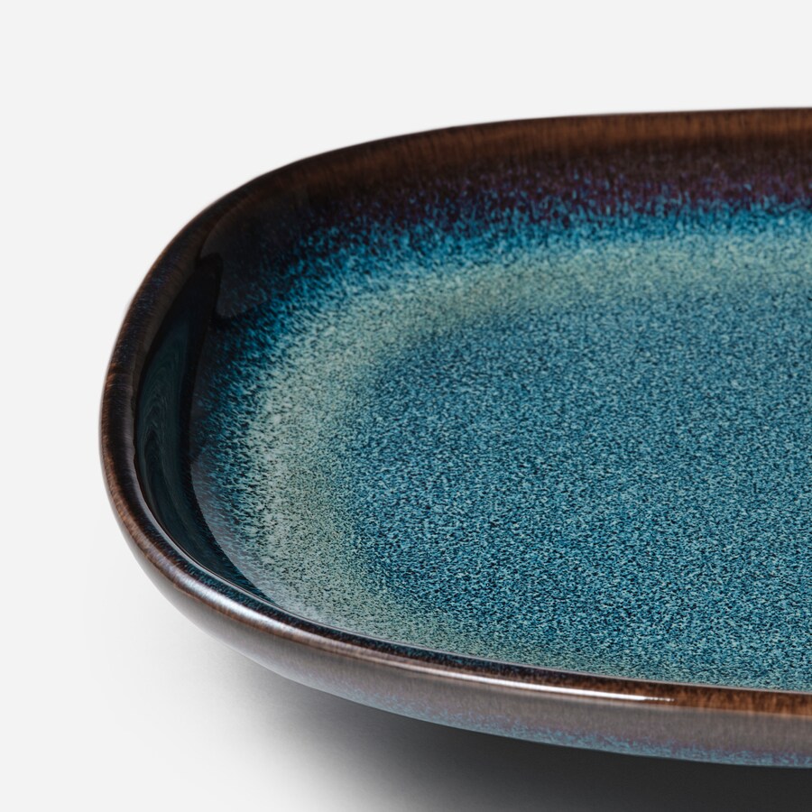 Dosthoff Blue Medium Oval Plate 20 cm - Lunaz Shop