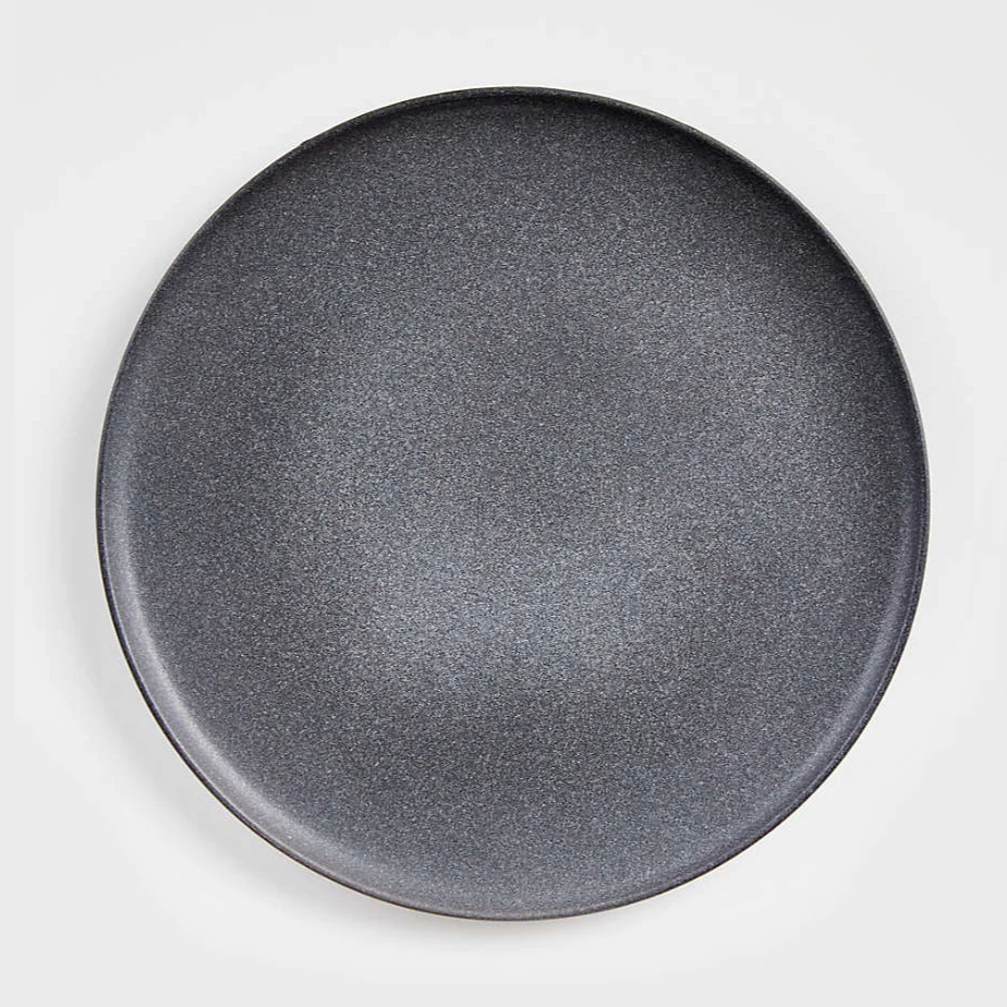 Dosthoff Matt Dark Gray Pizza Plate 31 cm - Lunaz Shop