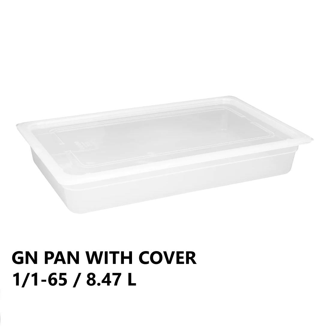 Gastronorm Plastic Storage Container 1/1 65 mm - 8.47L - Lunaz Shop