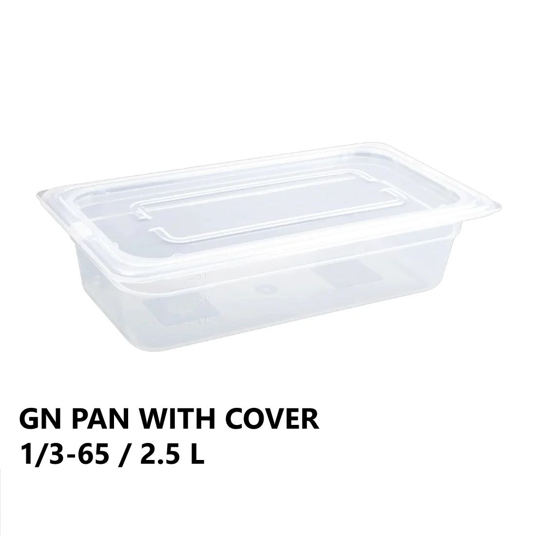 Gastronorm Plastic Storage Container 1/3 65 mm - 2.5L - Lunaz Shop