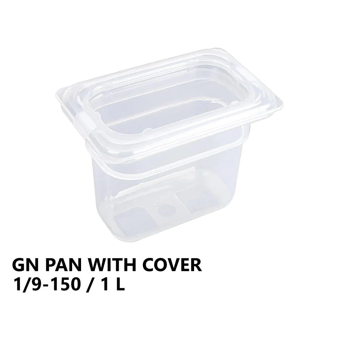 Gastronorm Plastic Storage Container 1/9 150 mm - 1L - Lunaz Shop