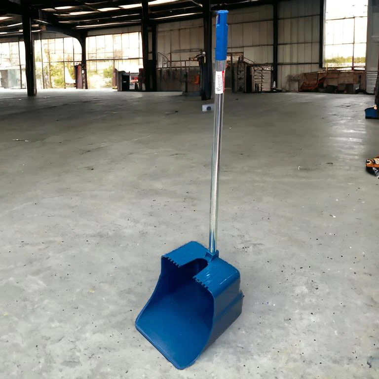 Heavy Duty Industrial Dustpan with Metallic Handle - Lunaz Shop