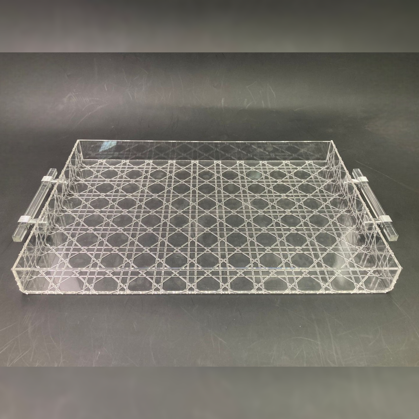 Large Acrylic Serving Tray 51 cm