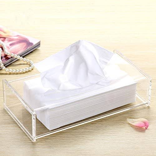 Large Acrylic Tissue Box - Lunaz Shop