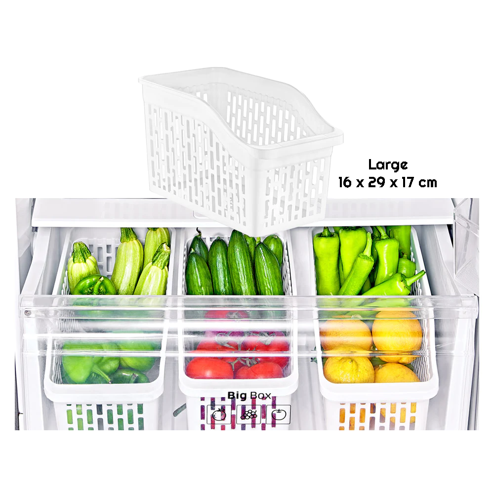 Large Fridge Organizer Basket - Lunaz Shop