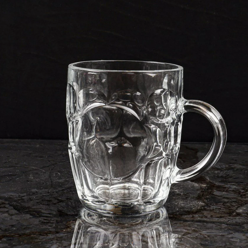 Large Glass Mug 55 CL X2 - Lunaz Shop
