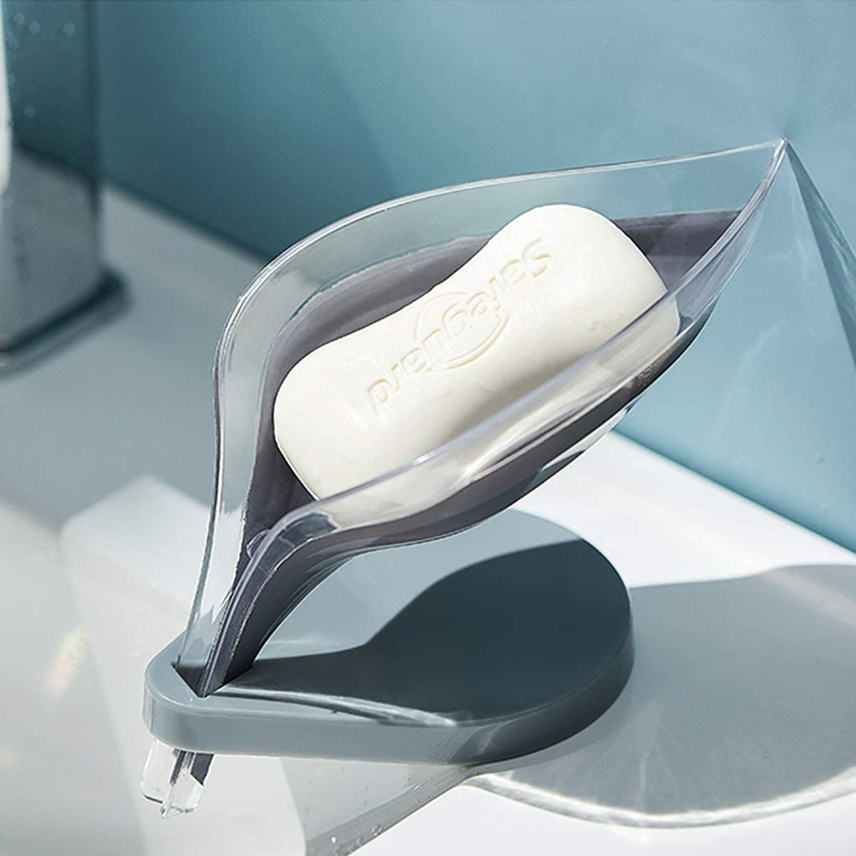 Leaf Shape Soap Holder with Drainer-Lunaz Shop