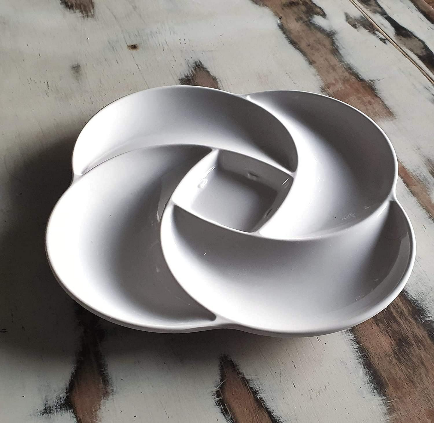 Melamine Divided Flower Dish 36 cm - Lunaz Shop