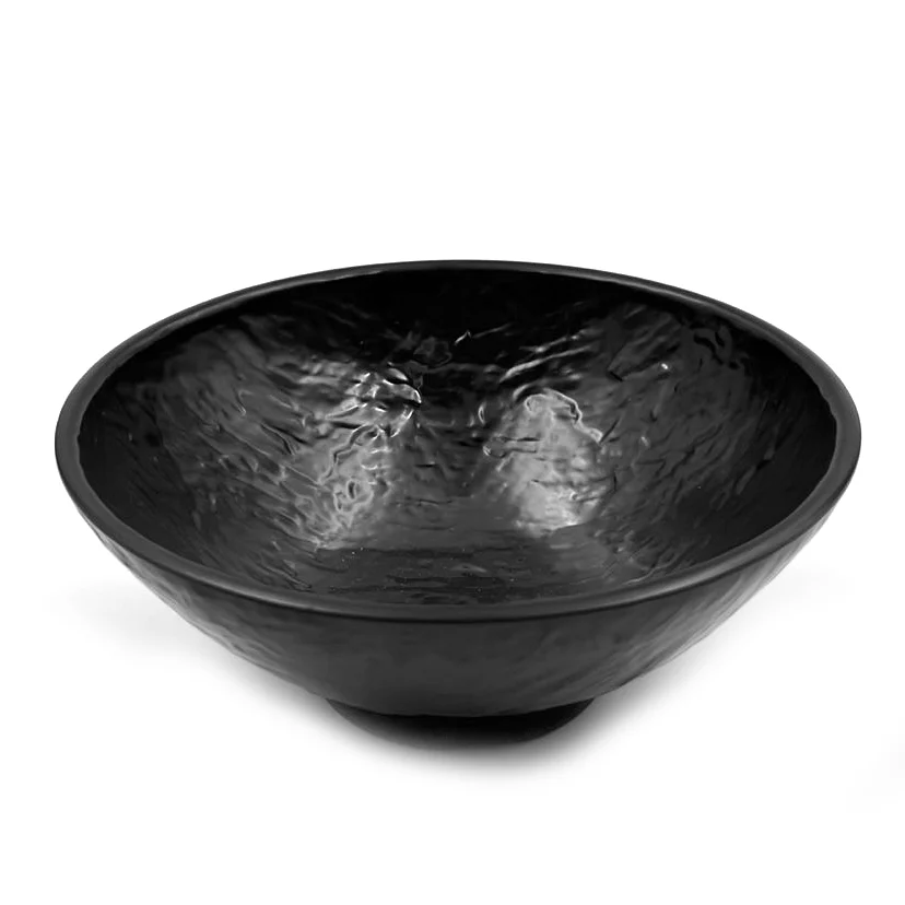 Melamine Round Footed Salad Bowl 7" - 17.7cm - Lunaz Shop