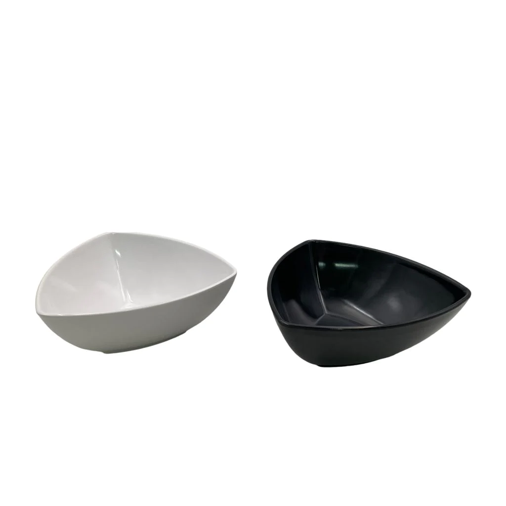 Melamine Small Triangular Salad Bowl 18.5 - Lunaz Shop