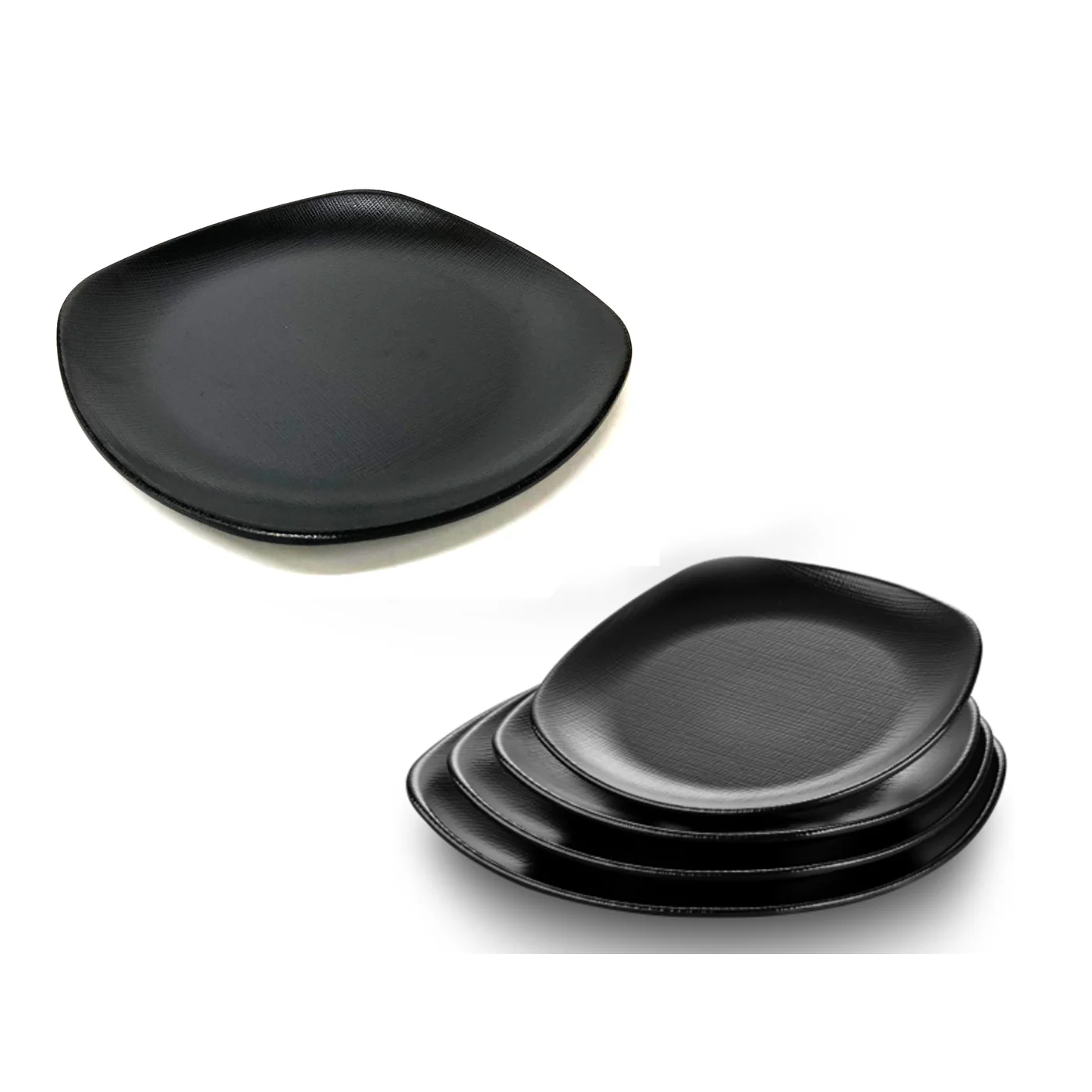 Melamine Square Dinner Plate 30 cm - Lunaz Shop