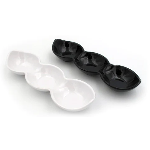 Melamine Three-Grid Bowl 28 cm - Lunaz Shop