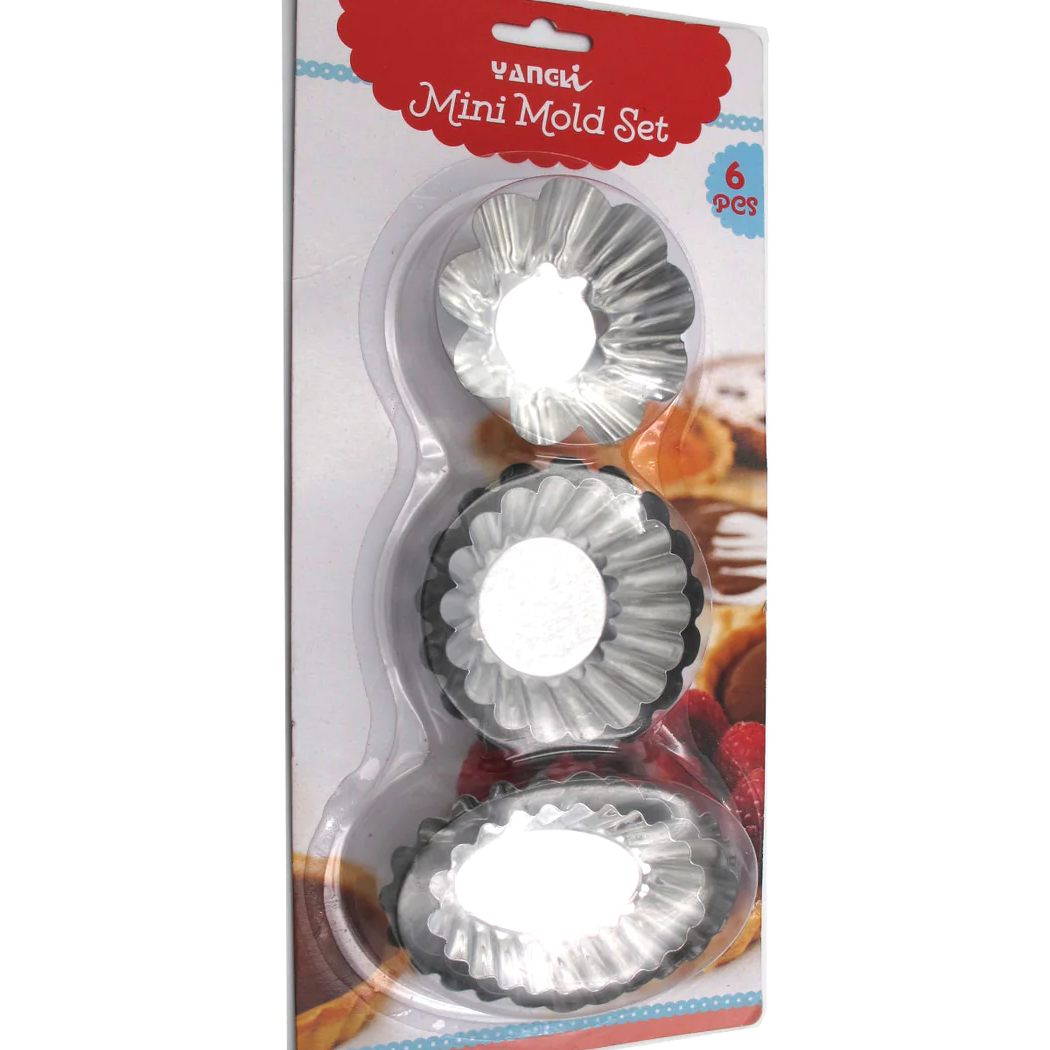 Multi Shaped Small Tart Molds - Lunaz Shop