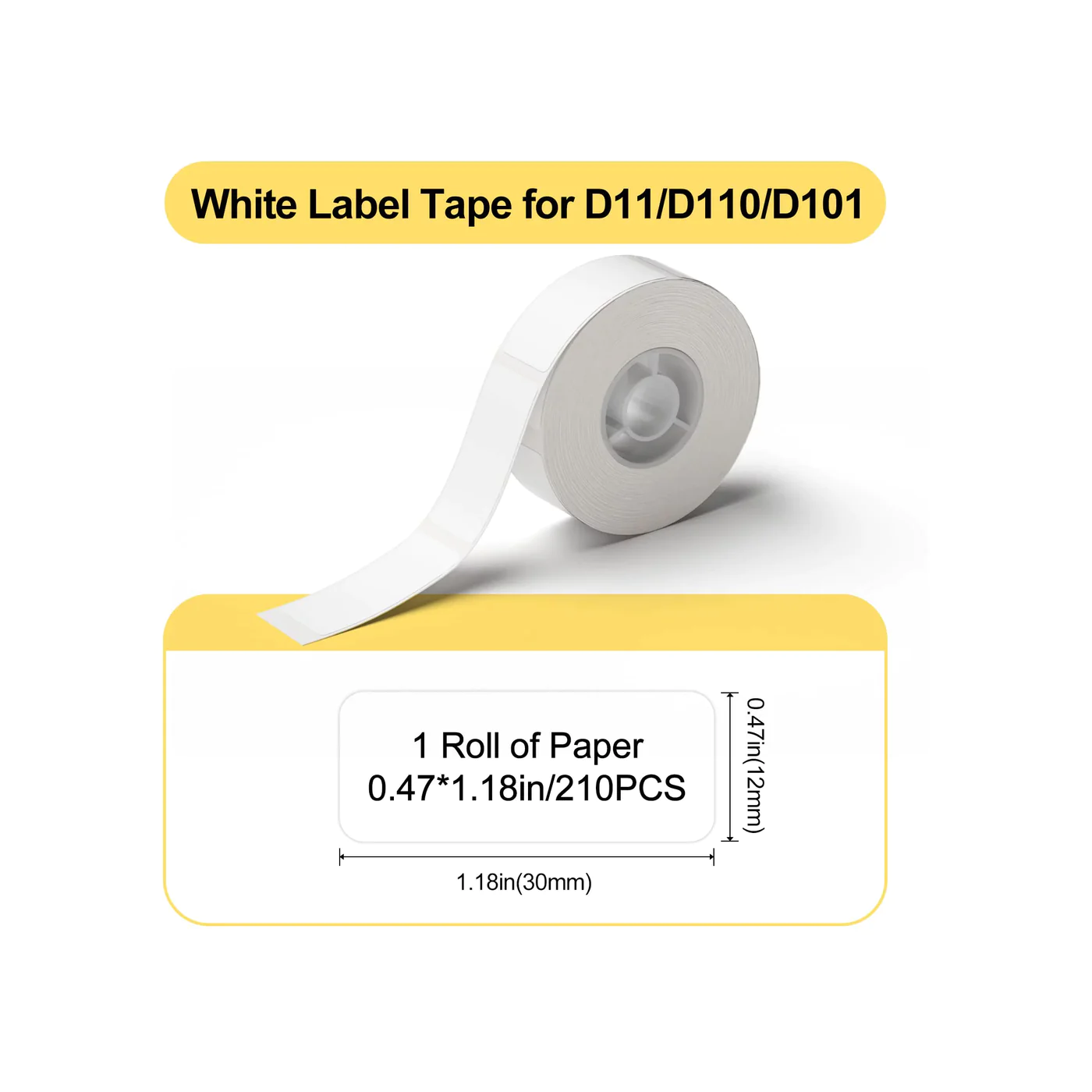 NIIMBOT Labels for D110 Label Maker Printer Labels - Lunaz Shop