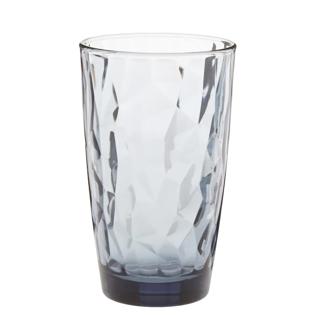 Polycarbonate Long Cup Diamond Gray Fume Color - Lunaz Shop